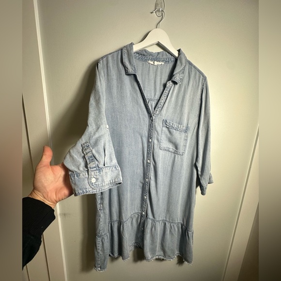 MELISSA NEPTON  Nancy ftencel denim dress  Size XL - Picture 11 of 17